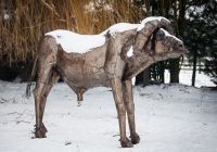 "Benoinian" West African Savanna Garden Sculpture