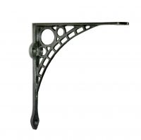 13 x 13 Inch Iron Shelf Bracket In Situ