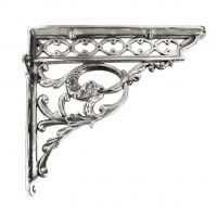 Bright Chrome Serpent Shelf Bracket