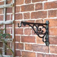 Scroll Effect Hanging Basket Bracket 