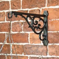 Scroll Hanging Basket Bracket 