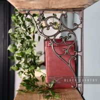 Cast Iron Ornate Scroll Shelf Bracket 28 x 22.5cm