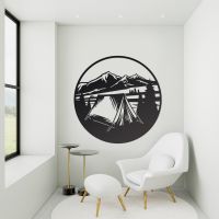 Camping Wall Art in Situ 