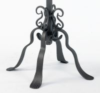 Lawrence Cathedral Candle Holder Heavy Duty Wrought Iron