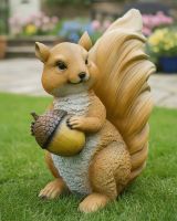 Caper The Fibreglass Squirrel Garden Sculpture Digital Illustration