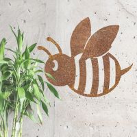 Rustic Finish on Cartoon Bee 
