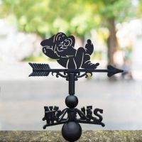 Cartoon "Sleeping" Dwarf Weathervane