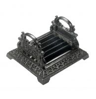 Pickwick art deco cast iron boot scraper