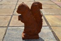 "Nutkin Oak" Cast Iron Squirrel Ornament