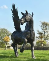 Cast Aluminium Bronze "Starlite" Pegasus Sculpture