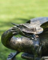 Close-Up of Dragon Head for Garden Sculpture