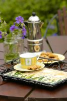 Tulips from Amsterdam, Iron & Ceramic Tray Tulips from Amsterdam, Iron & Ceramic Tray