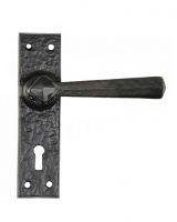 Blacksmith Style Cast Iron Lever Door Handle Blacksmith Style Cast Iron Lever Door Handle