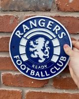 Cast Iron "Rangers Football Club" Sign