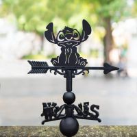 Cast Iron & Steel Weathervane with Cartoon Koala Monster Motif