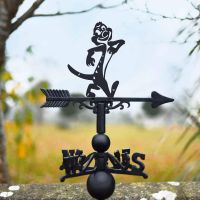 Cast Iron & Steel Cartoon Meerkat Weathervane
