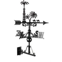 Desert Landscape Weathervane Mounted