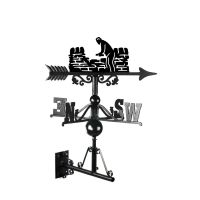 Mounted Cast Iron & Steel Dry Stone Waller Weathervane