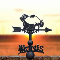 Cast Iron & Steel Weathervane with First Evolution Giant Monster Motif