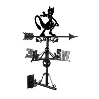 Cast Iron & Steel Generation I Legendary Psychic Character Weathervane MountedCast Iron & Steel Generation I Legendary Psychic Character Weathervane