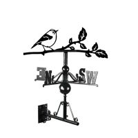 Cast Iron & Steel Goldcrest Weathervane Mounted