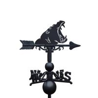 Close-Up of Hippo Head Topper