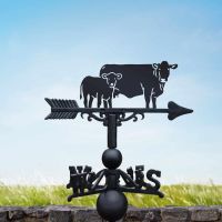 Cast Iron & Steel Weathervane with South Devon & Calf Topper