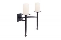 Blacksmith Style Cast Iron Wall Sconce Candle Holder