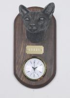 Siamese Cat Clock