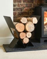 "The Winsford" Contemporary Log Holder Digital Illustration
