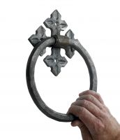 “Celtic Treasure” Natural iron door knocker