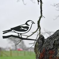 Chaffinch Tree Spike Finished in a Black Finish