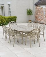 Champagne Eight Seater Garden Furniture Set Champagne Eight Seater Garden Furniture Set