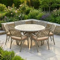 Champagne "Milford" Six Seater Furniture Set digital illustration