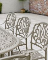 Antique Champagne "Marianne" Eight Seater Garden Table & Chair Set Antique Champagne "Marianne" Eight Seater Garden Table & Chair Set