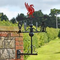 Deluxe Liverpool FC Weathervane in Situ Deluxe Liverpool FC Weathervane in Situ