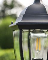 Chaumont Pillar Light Lid Close Up