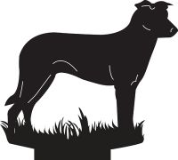 Chinook Dog Weathervane Chinook Dog Weathervane