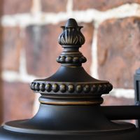 Close-up o the Ornate Lid of the Lantern Close-up o the Ornate Lid of the Lantern