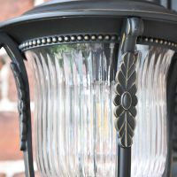 Beveled Glass on the Gothic Wall Light Beveled Glass on the Gothic Wall Light