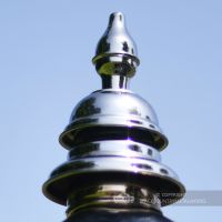 Chrome Decorative Lantern Finial Chrome Decorative Lantern Finial