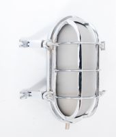 Brass Bulkhead “Seven Seas” Light  Brass Bulkhead “Seven Seas” Light