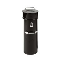Black Rain Cap With Bright Chrome Handle Black Rain Cap With Bright Chrome Handle