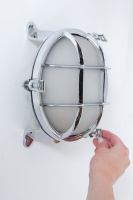 “Flying Dutchman” Solid Brass Bulkhead Light 