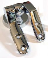 Chrome Toilet Seat Hinge Without Bar
