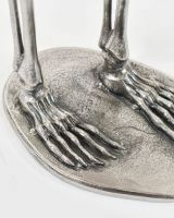 Chrome Skeleton Base Close up