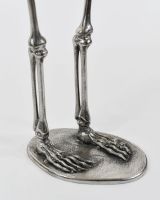 Chrome Skeleton Legs Close up