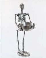 Chrome Skeleton With Bowl