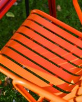 Close up of Chrysolina Chair Seat