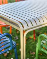 Close up of Chrysolina Six Seat table 